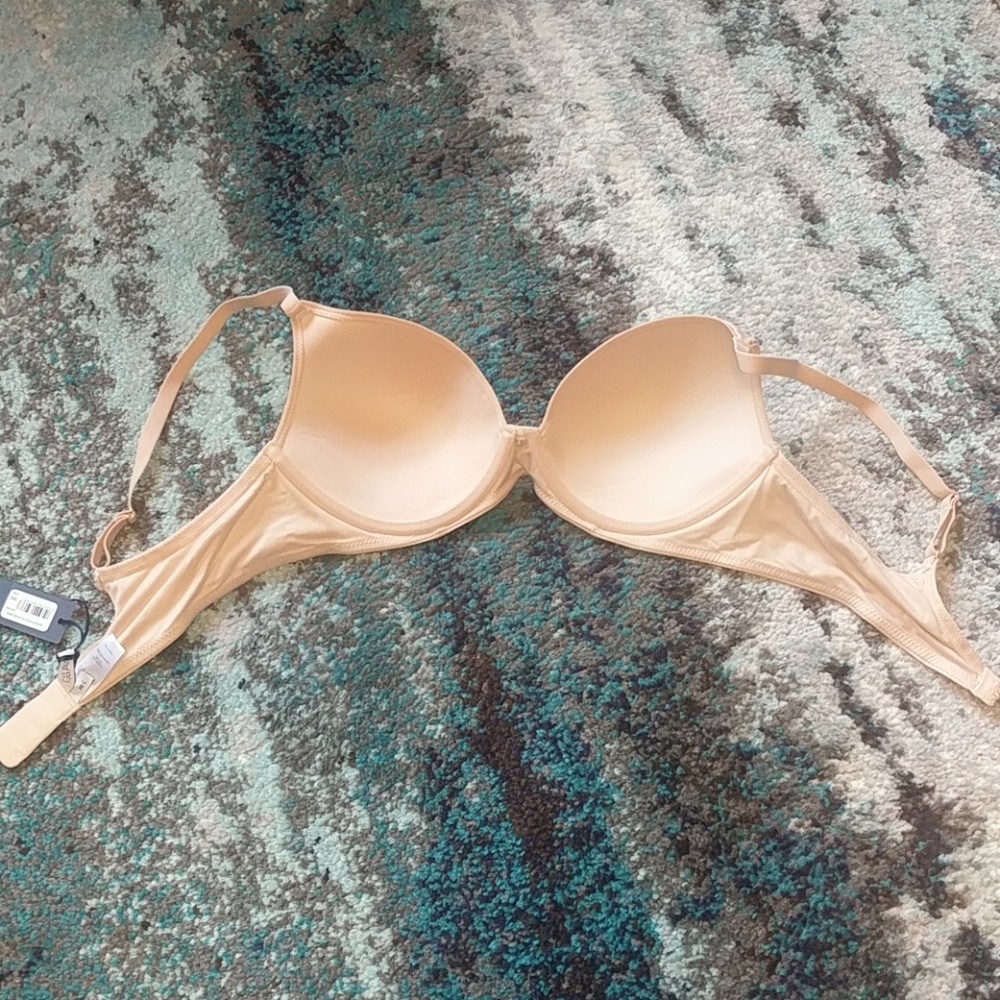 Figleaves Nude Smoothing Plunge Bra 38C - Picture 5 of 6